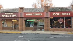 Dry Cleaning Services at Maple Cleaners store front address 348 Maple Avenue West Vienna VA 22180 Call Us 703 255 7100