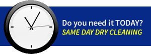 Same Day Service Dry Cleaning Laundry Drop Off